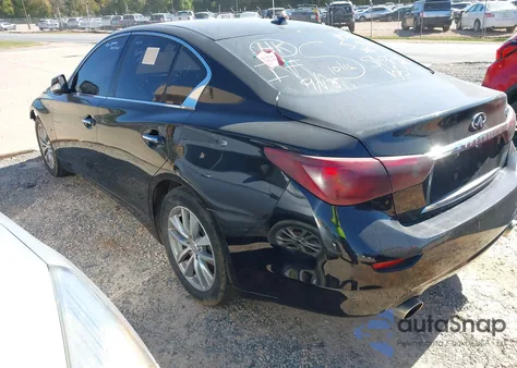 2014 Infiniti Q50 from USA, damaged, VIN JN1BV7AP7EM682800